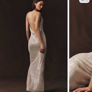 Anthropologie x Shona Joy Primose sequin Maxi